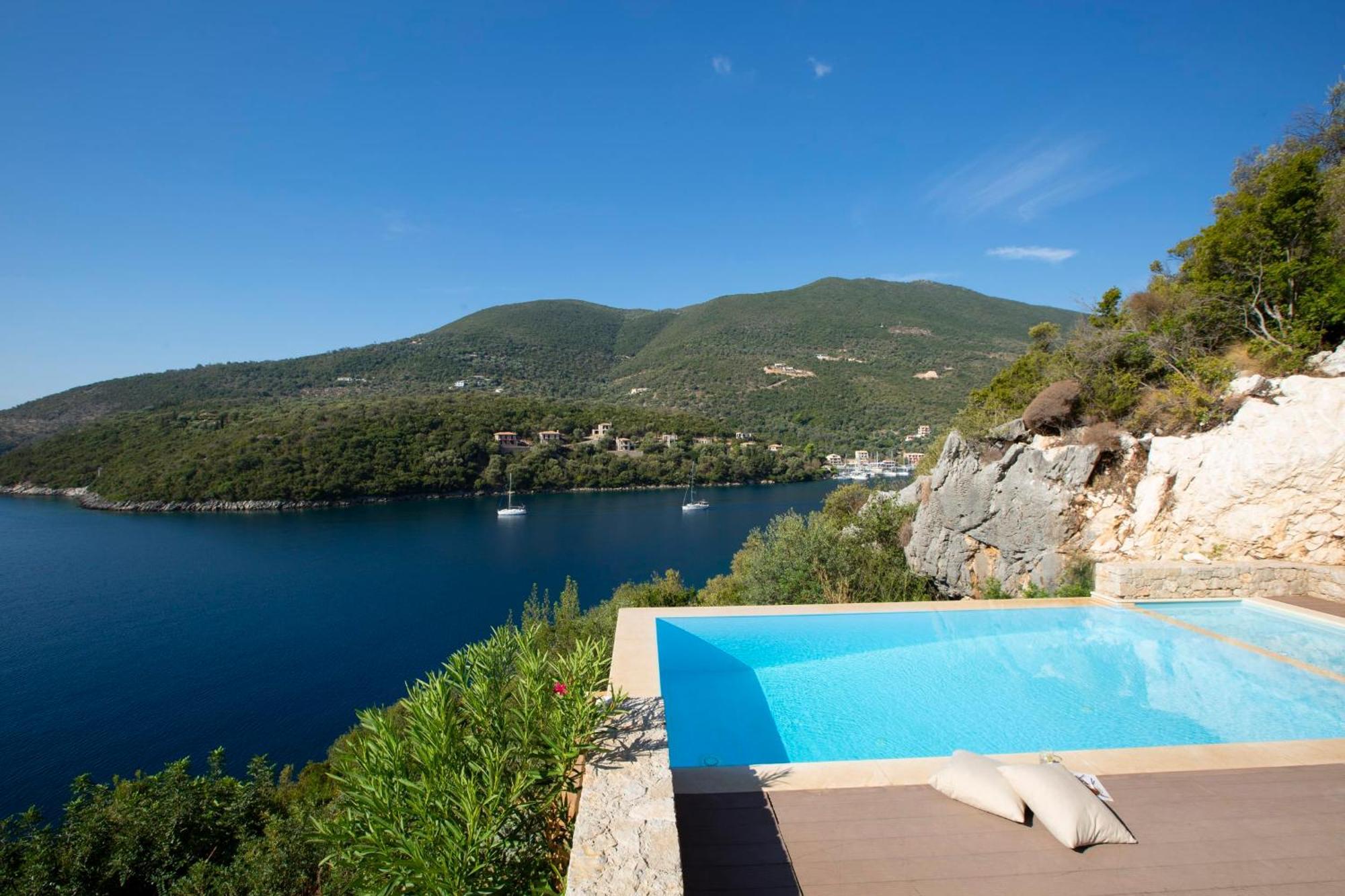 Villa Kalamos - Modern Villa In Sivota Bay With Direct Access To Sea Extérieur photo