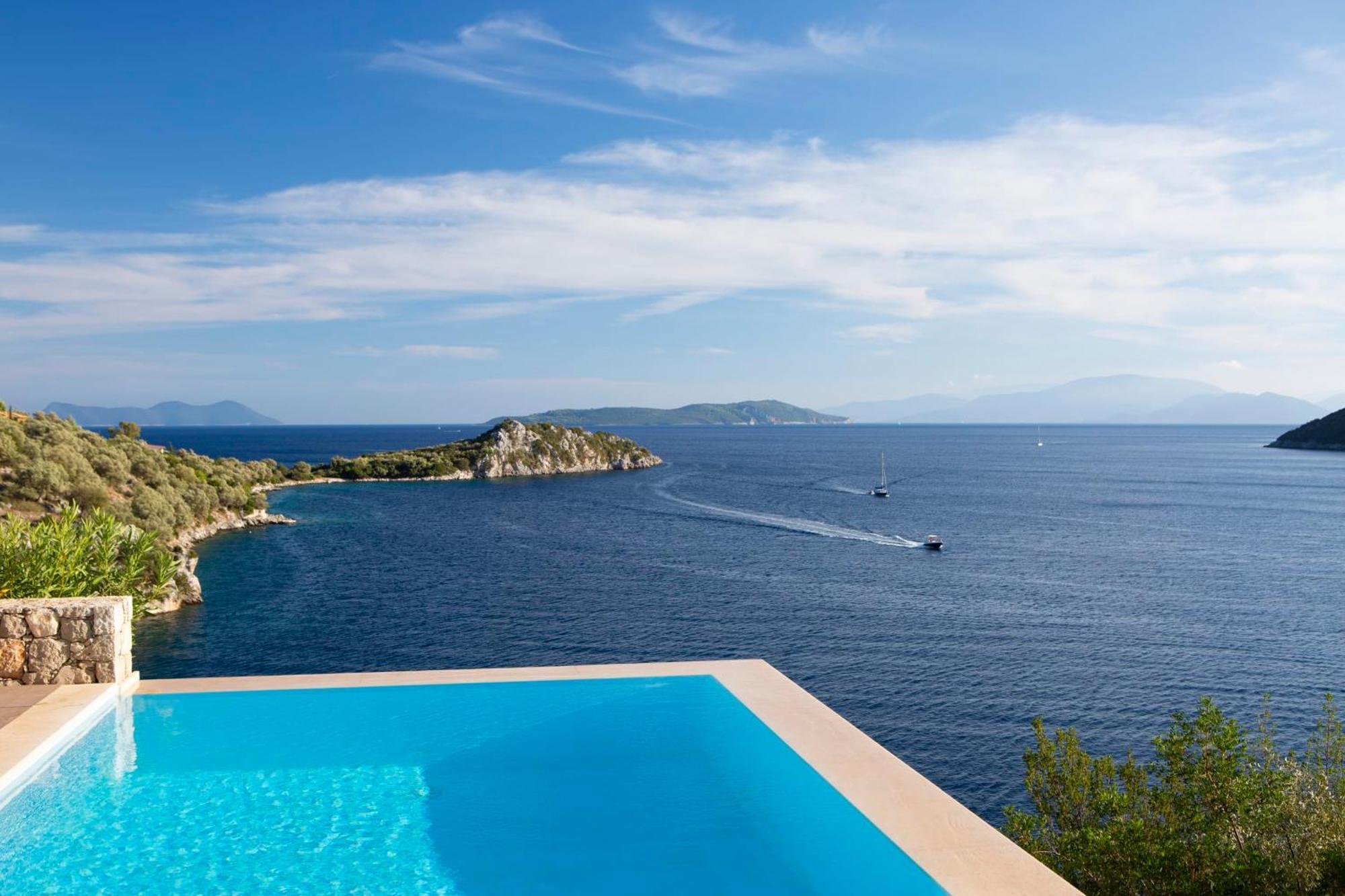 Villa Kalamos - Modern Villa In Sivota Bay With Direct Access To Sea Extérieur photo