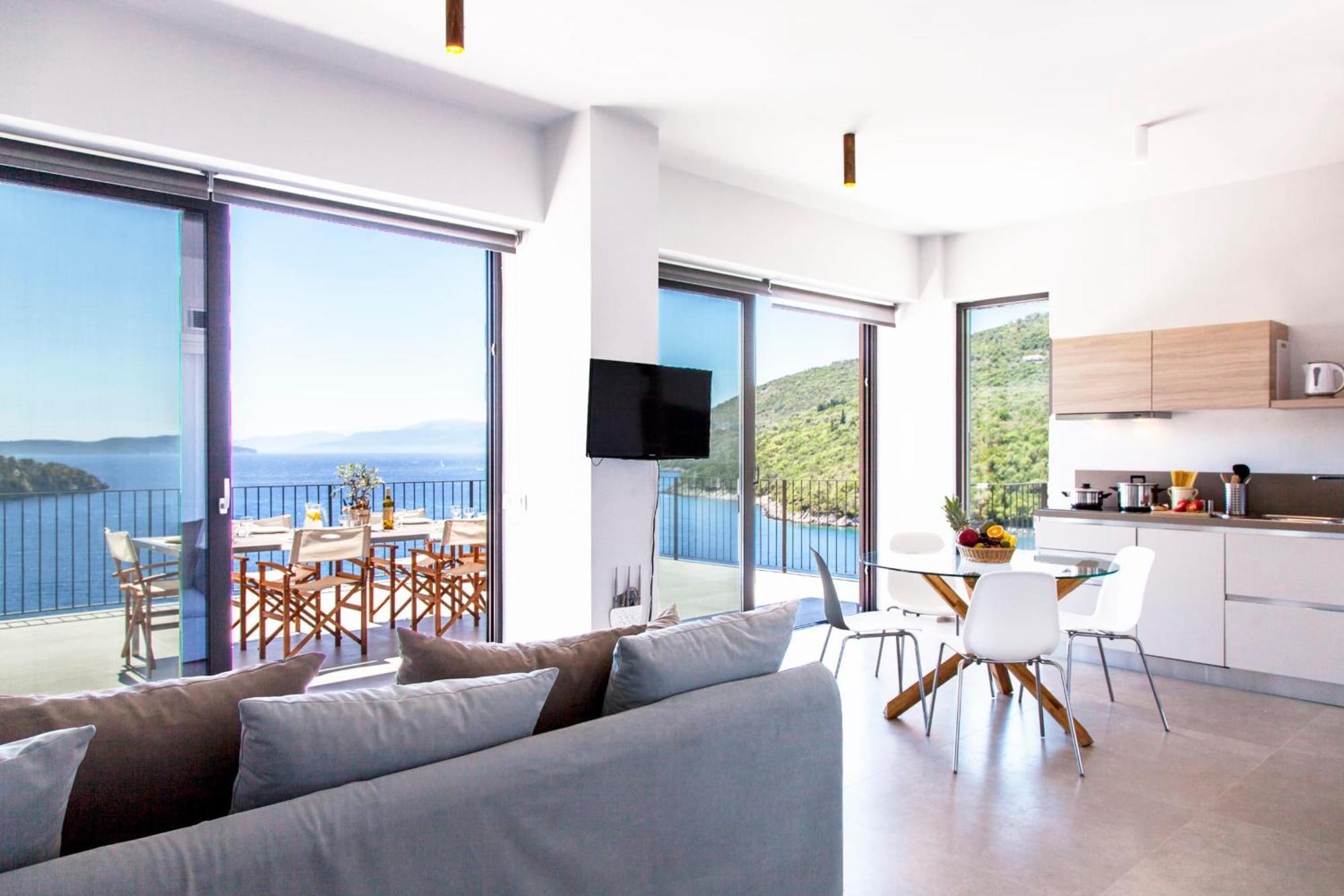 Villa Kalamos - Modern Villa In Sivota Bay With Direct Access To Sea Extérieur photo